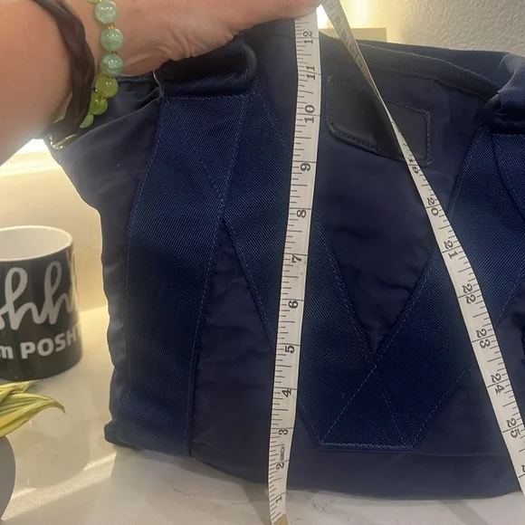 Marc By Jacobs Leather Tote Bag Indigo Large Capacity navy/blue 2013 collection - Picture 9 of 16